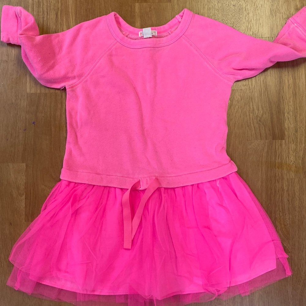 Girls pink dress